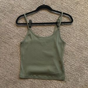 Cropped tank top